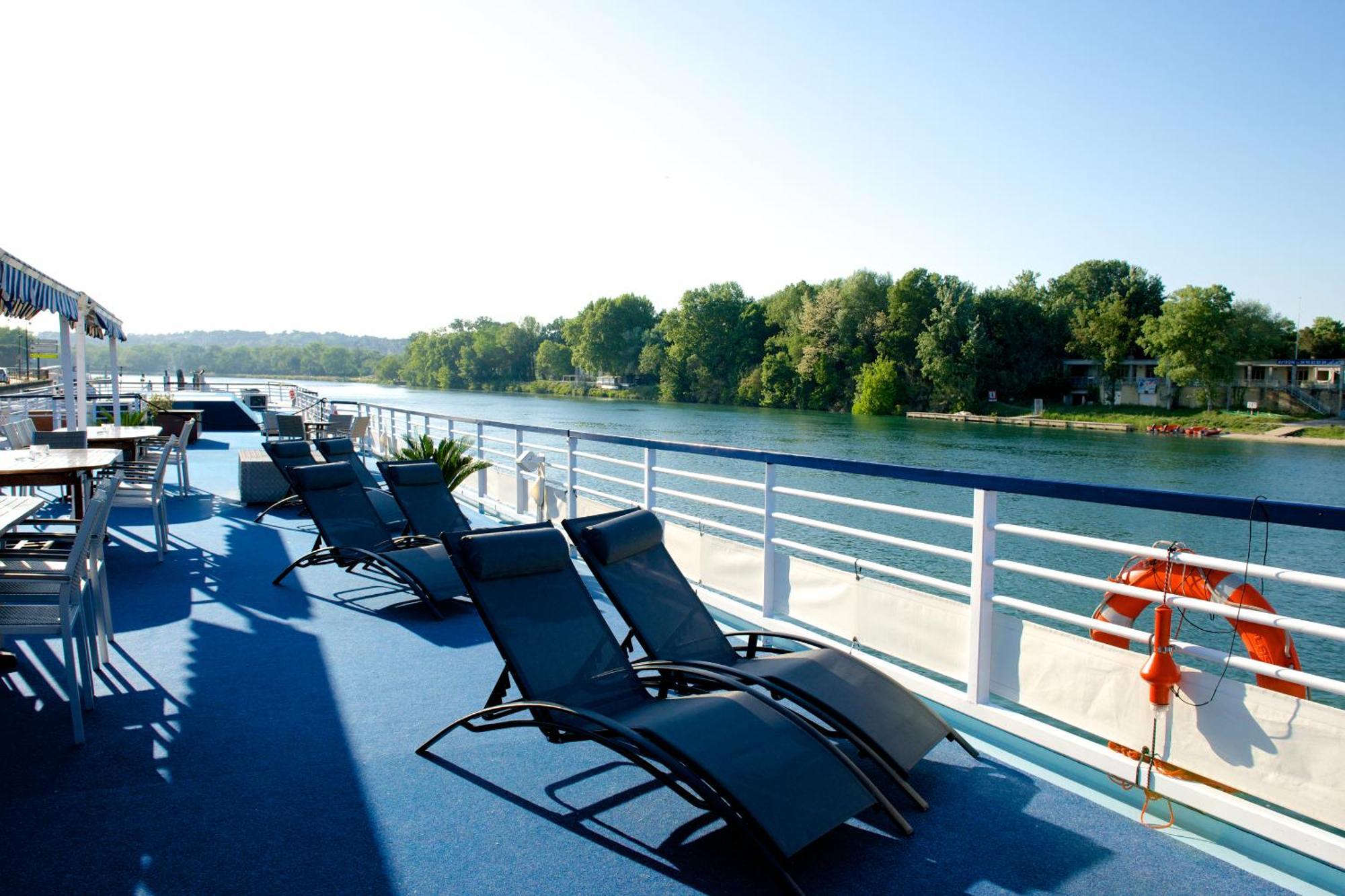 Bateau Hotel A Quai Le Chardonnay Avignon Exterior foto